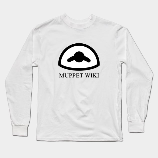 Muppet Wiki logo Long Sleeve T-Shirt by ToughPigs
